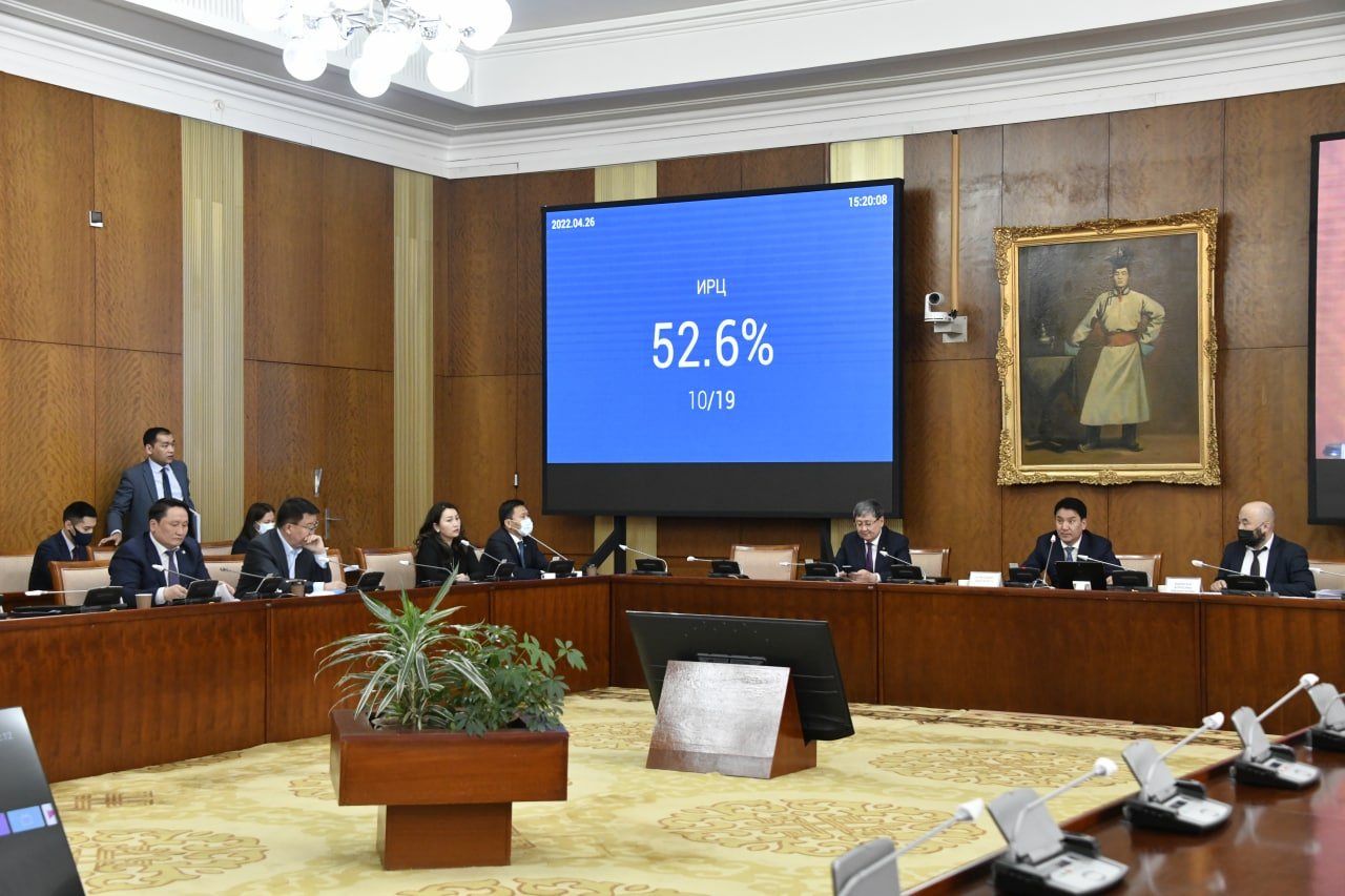 Монгол Улсын 2022 оны төсвийн тодотголын талаарх хуулийн төслүүд болон хамт өргөн мэдүүлсэн хуулийн төслүүдийн анхны хэлэлцүүлгийг хийлээ