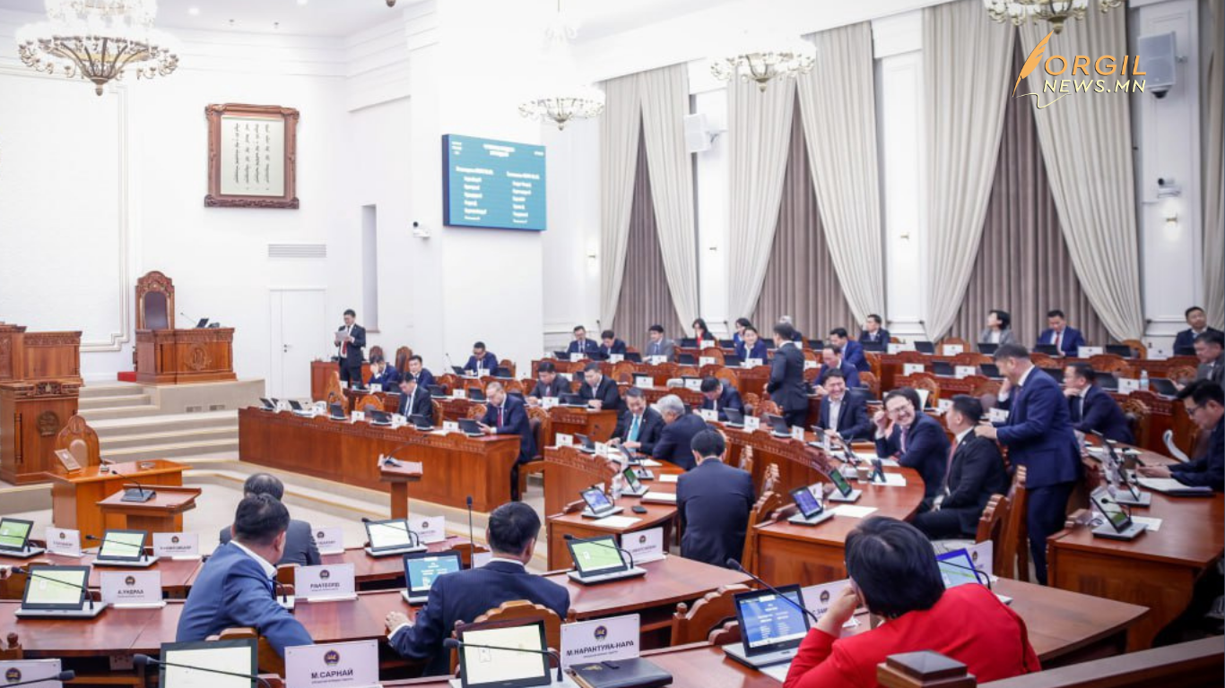 Тогтоолд нэмэлт оруулах тухай” Улсын Их Хурлын тогтоолын төслийн анхны хэлэлцүүлгийг явууллаа.