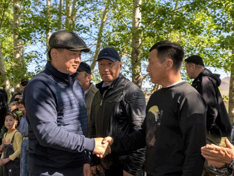 Ерөнхийлөгч У.Хүрэлсүх Хэнтий аймагт ажиллаж байна