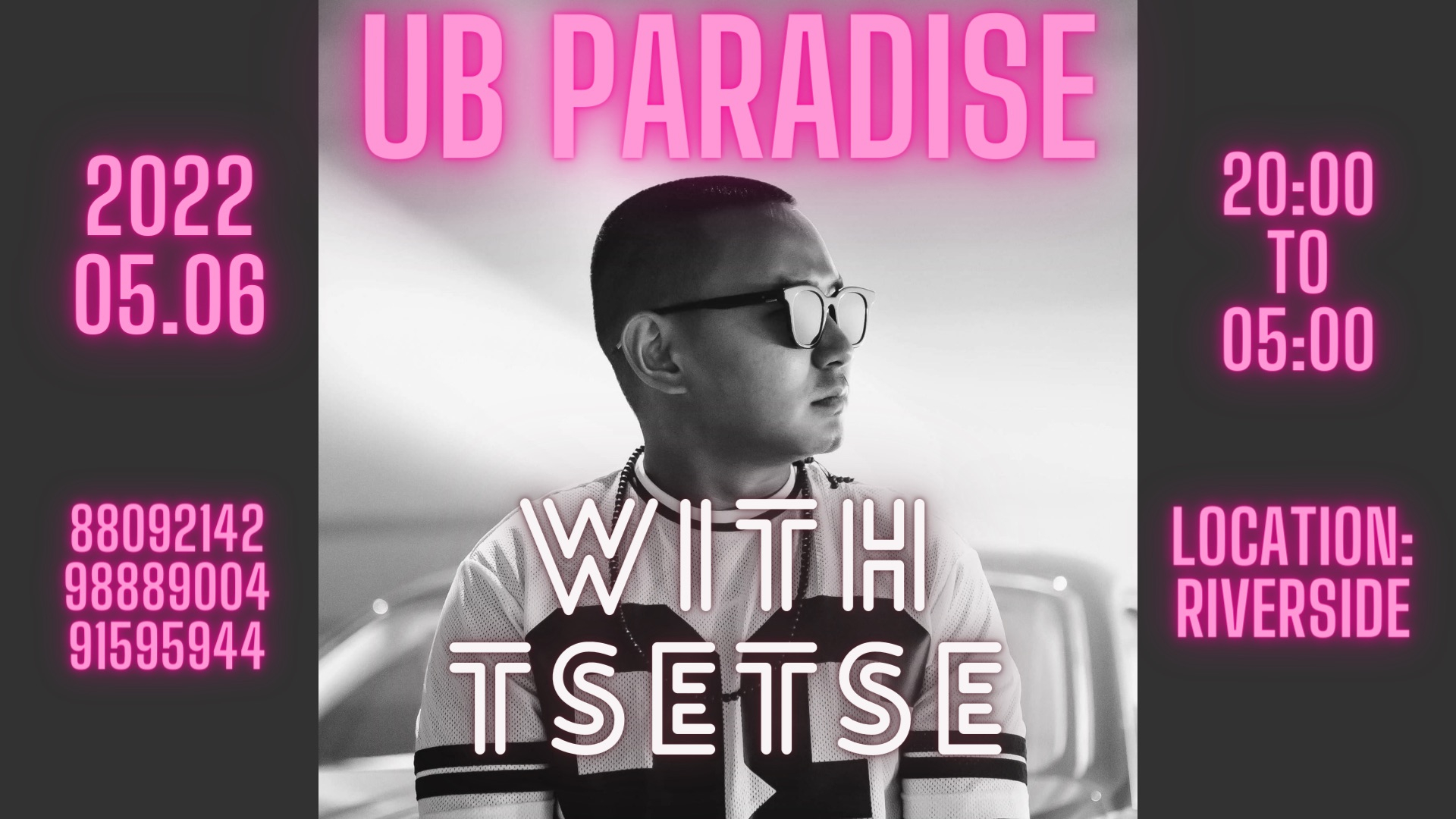 ЗУНЫ ЗАДГАЙ ШОУ "UB PARADISE" ӨНӨӨДӨР БОЛНО