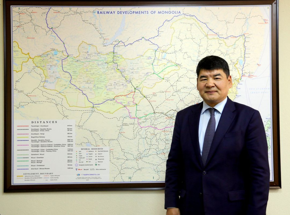 "Монголын төмөр зам" ТӨХК-ийн гүйцэтгэх захирлаар П.Ганхүүг томиллоо