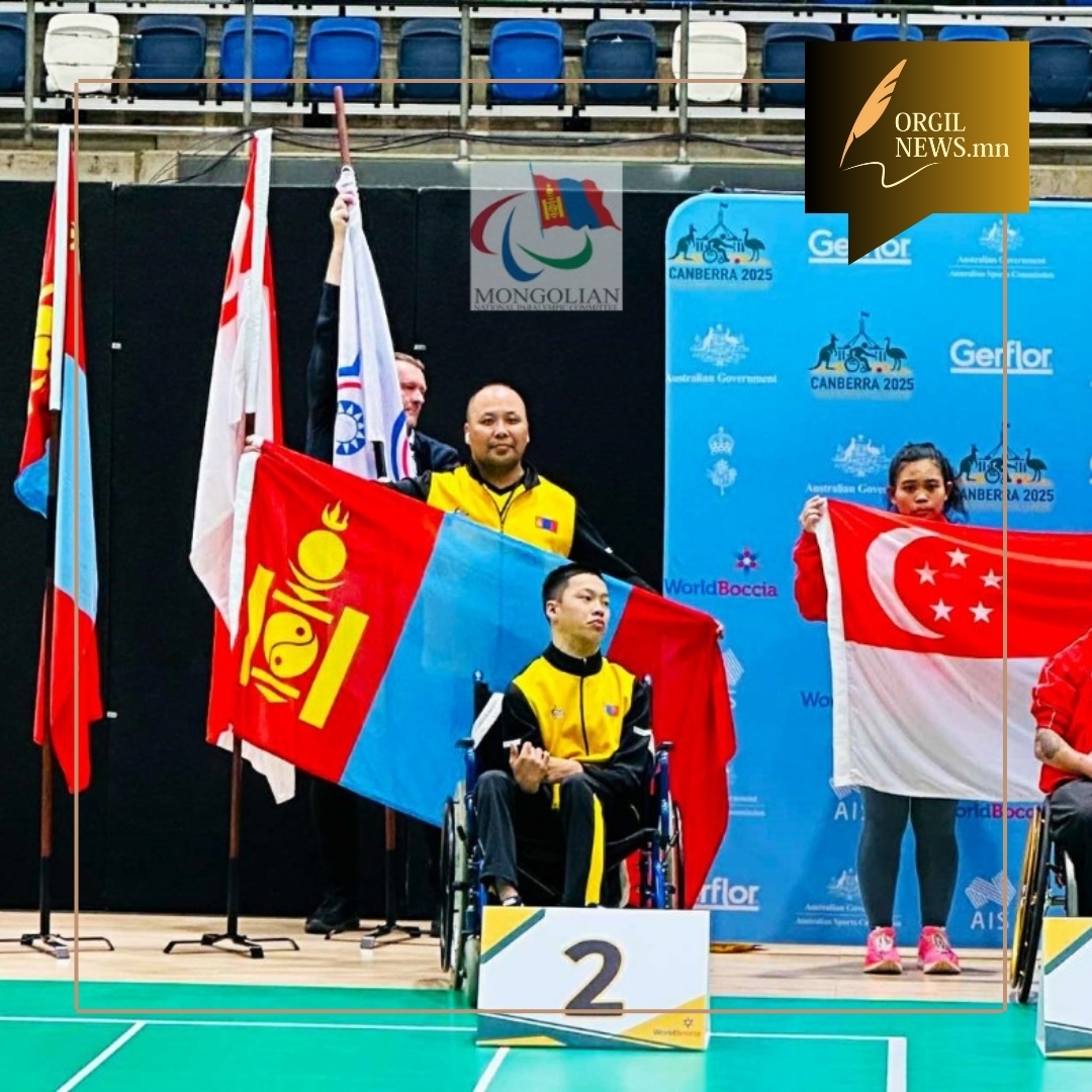 Пара бочигийн тамирчин Т.Мөнхдэмбэрэл “World Boccia Challenger 2025” тэмцээнээс мөнгөн медаль хүртлээ